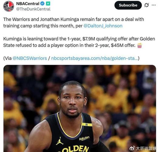 只为明夏自由身!托马斯签1年600万资质报价 库明加也该这么选?