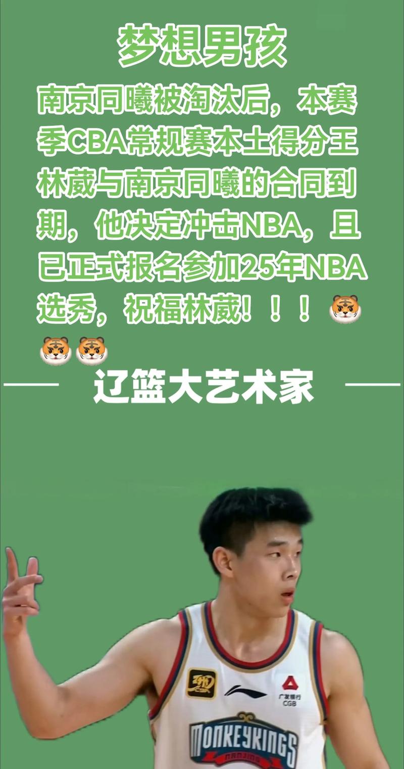 最迟明年1月才能打NCAA林葳职业规划一塌糊涂,只因走错一步棋