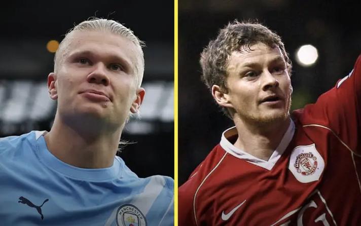 正式超越索尔斯克亚!哈兰德93球成为挪威英超历史射手王