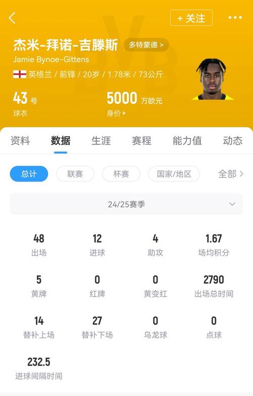 杰米吉滕斯:多特蒙德出品的又一“高价水货”