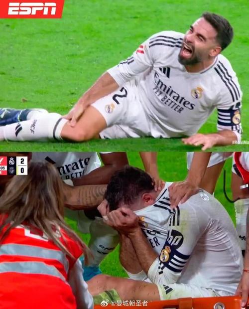 右后卫没人了!官方:卡瓦哈尔右腿比目鱼肌受伤,将伤缺约4周