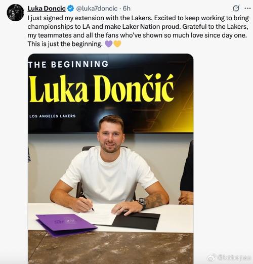 东契奇谈雷迪克续约:希望我们能一直合作到我的生涯结束