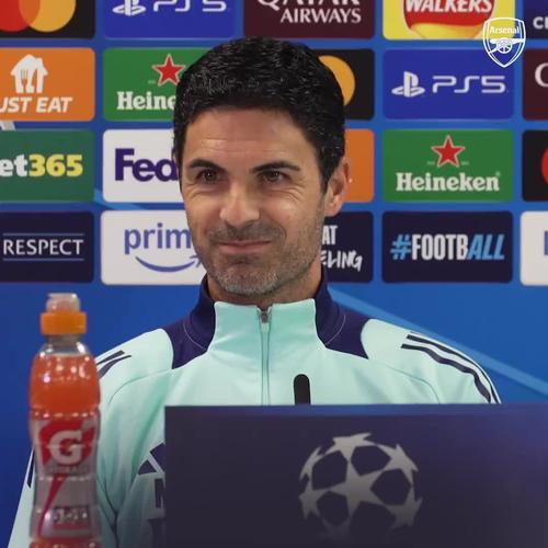 阿尔特塔:我们在欧冠展示了稳定性 厄德高本场本该进一个球