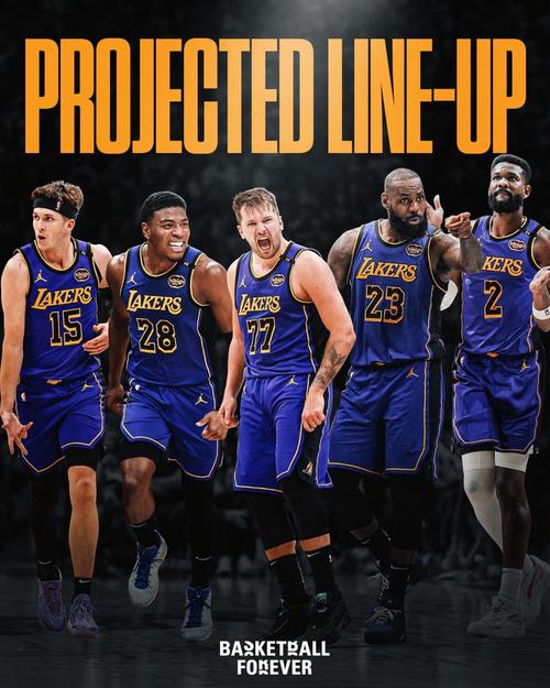 东詹缺阵！湖人季前赛揭幕首发：小里/拉拉维亚/范德彪/八村/艾顿