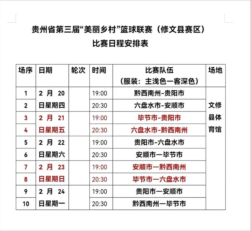 超三卫星赛「贵阳赛区」赛程发布