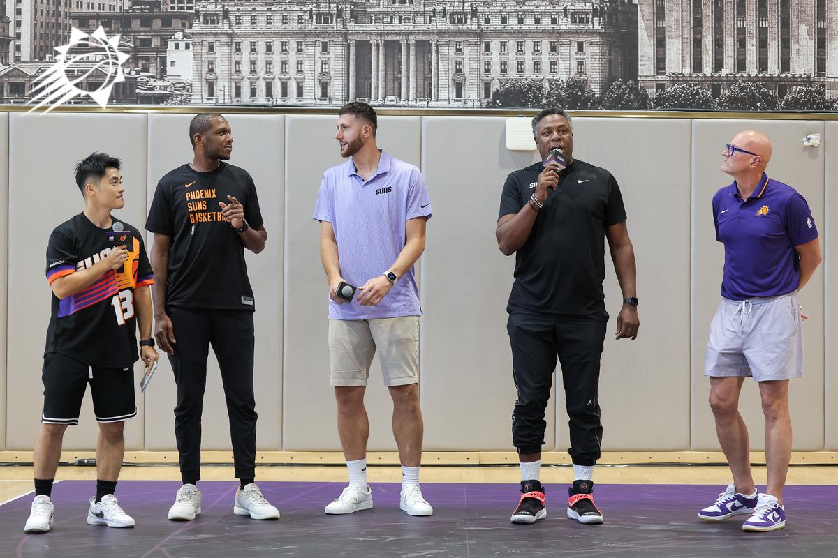 参加NBA中国赛的意义?布克:篮球无国界 中国有庞大的球迷基础