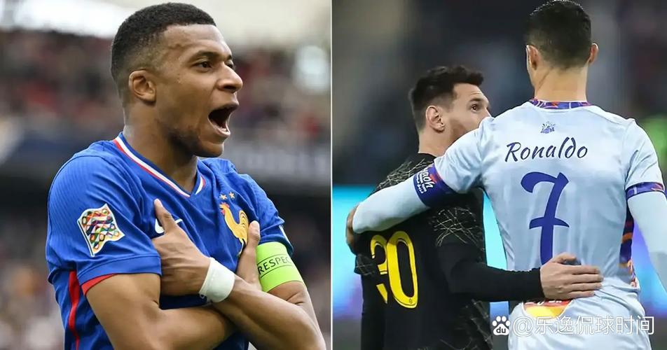 马卡:梅西和姆巴佩27岁前均打进了394个球,C罗同期仅打入213球