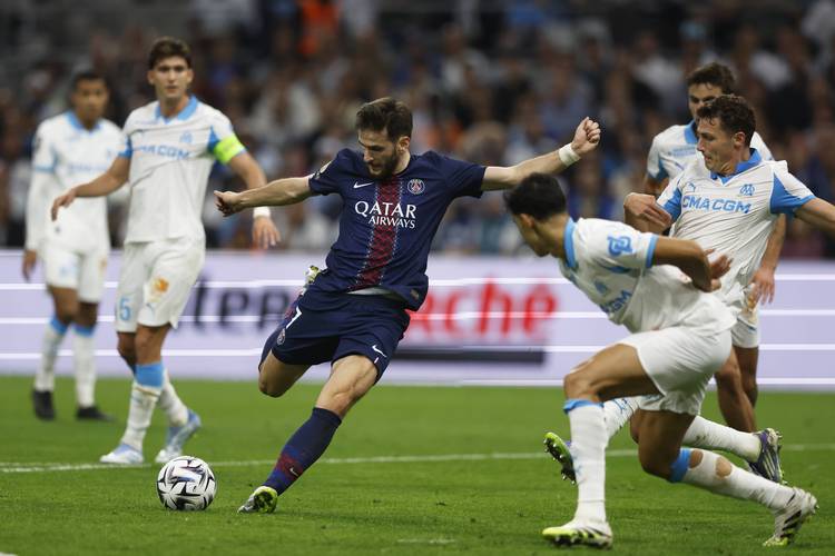 队报:马尔基尼奥斯伤缺时间可能比预期更长,本周末法甲继续缺席