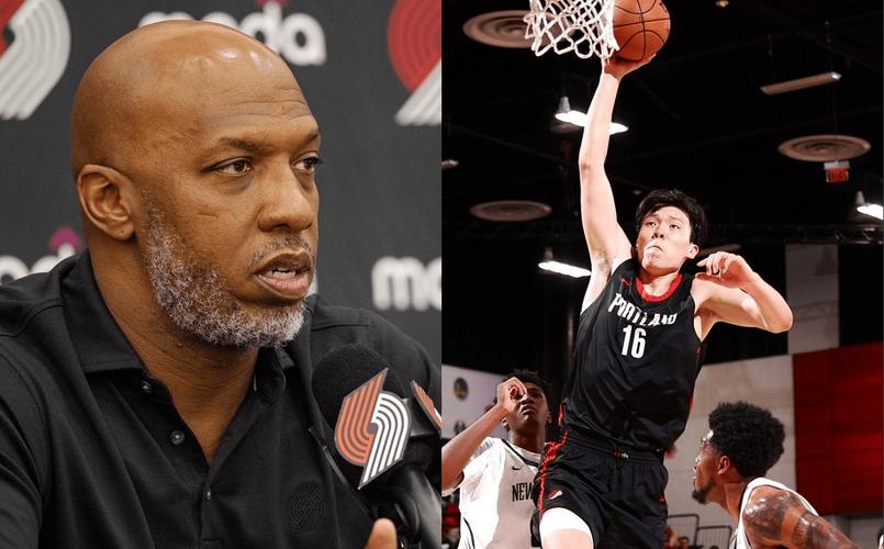 比卢普斯：孩子们被杨瀚森的体型震撼 也喜欢他自然的互动方式