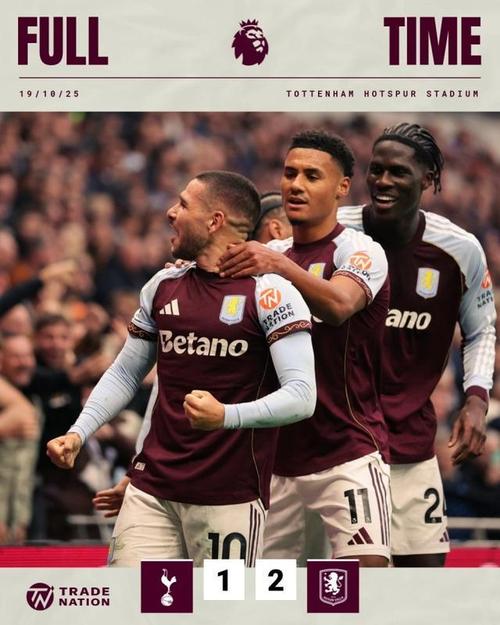 二三四名轮流上!维拉豪取五连胜状态炸裂,即将连战曼城红军樱桃